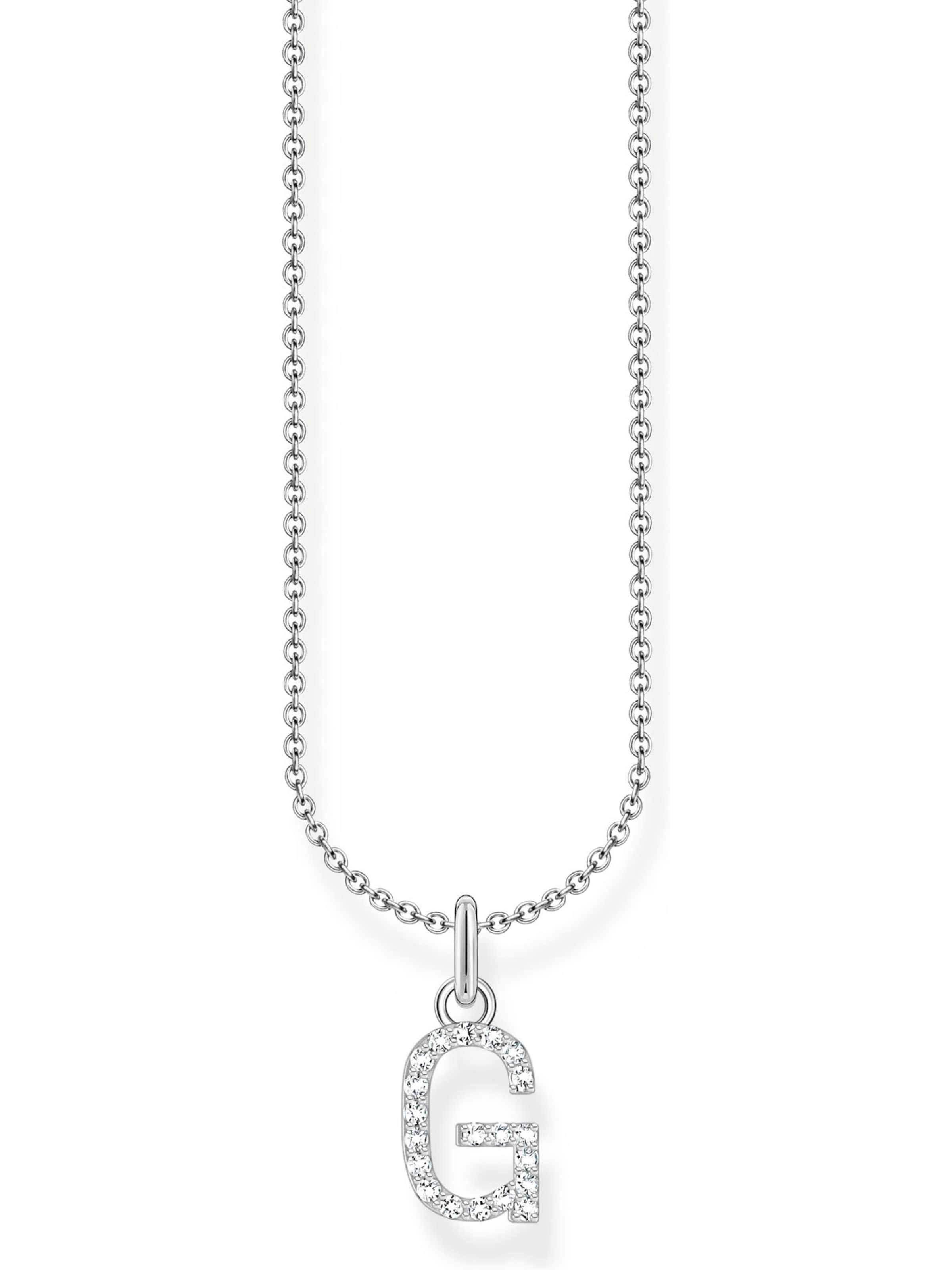 Thomas Sabo Kette in Silber: Vorderseite