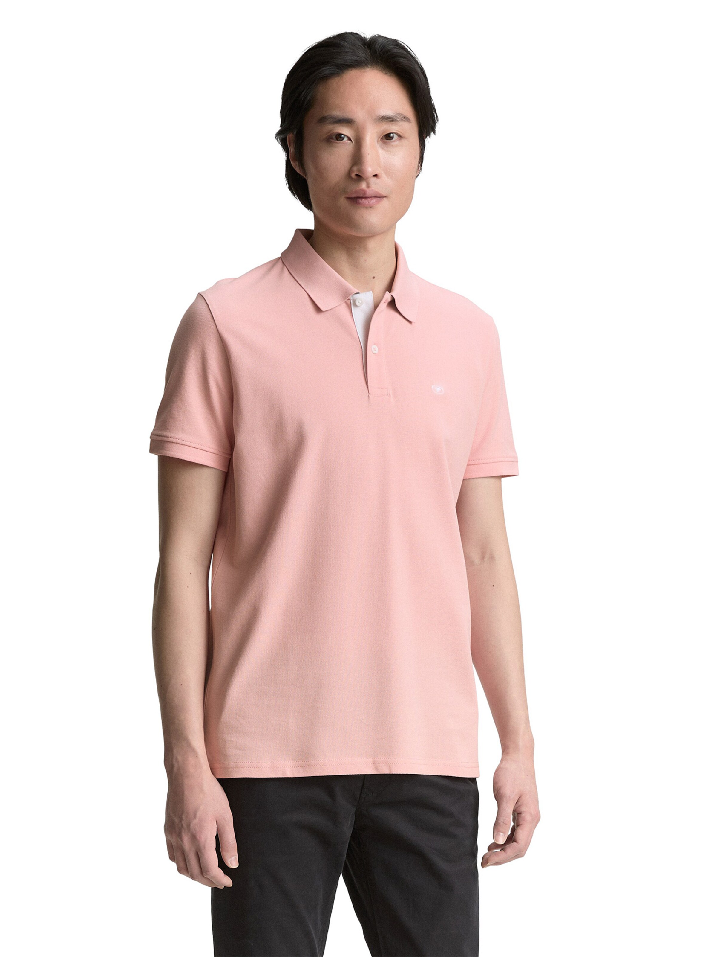 TOM TAILOR Μπλουζάκι σε ροζ: μπροστά