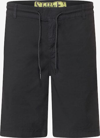 Street One MEN Chino Pants in Grey: front