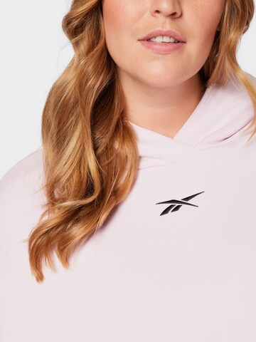 Reebok Sport Sportief sweatshirt in Roze