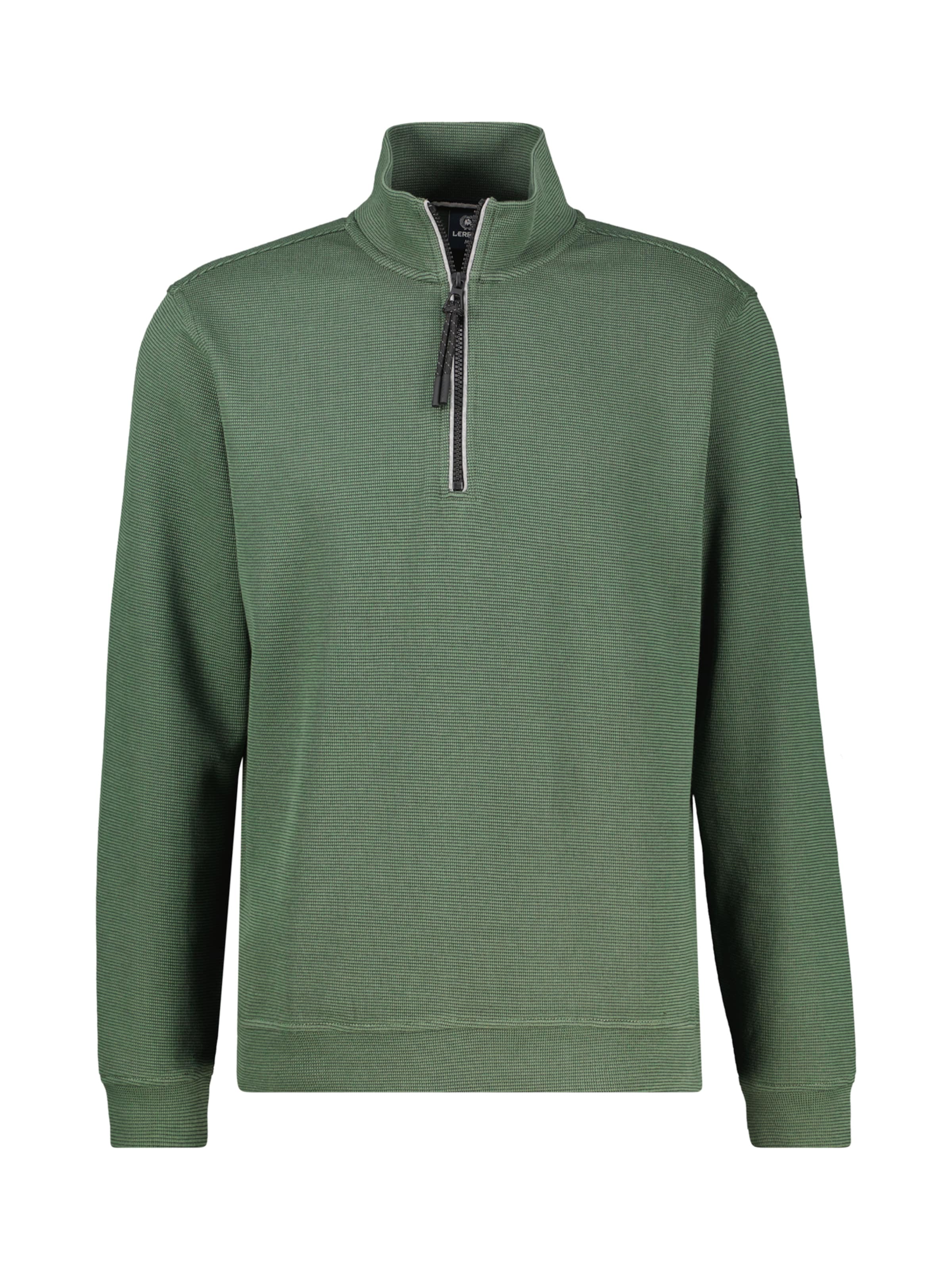 LERROS Sweatshirt in Grün: Vorderseite