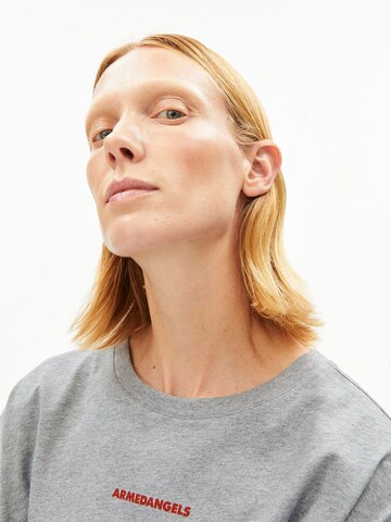 ARMEDANGELS Shirt 'FIETAA SMILE' (GOTS) in Grau