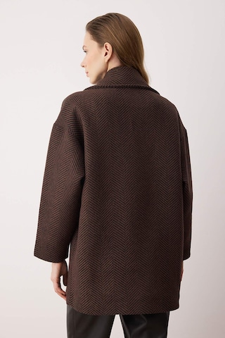 Trendyol Between-seasons coat in Brown