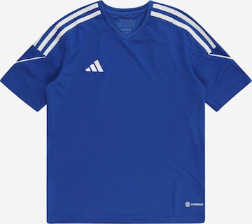 ADIDAS PERFORMANCE Regular Performance Shirt 'TIRO 23 JSY Y' in Blue: front