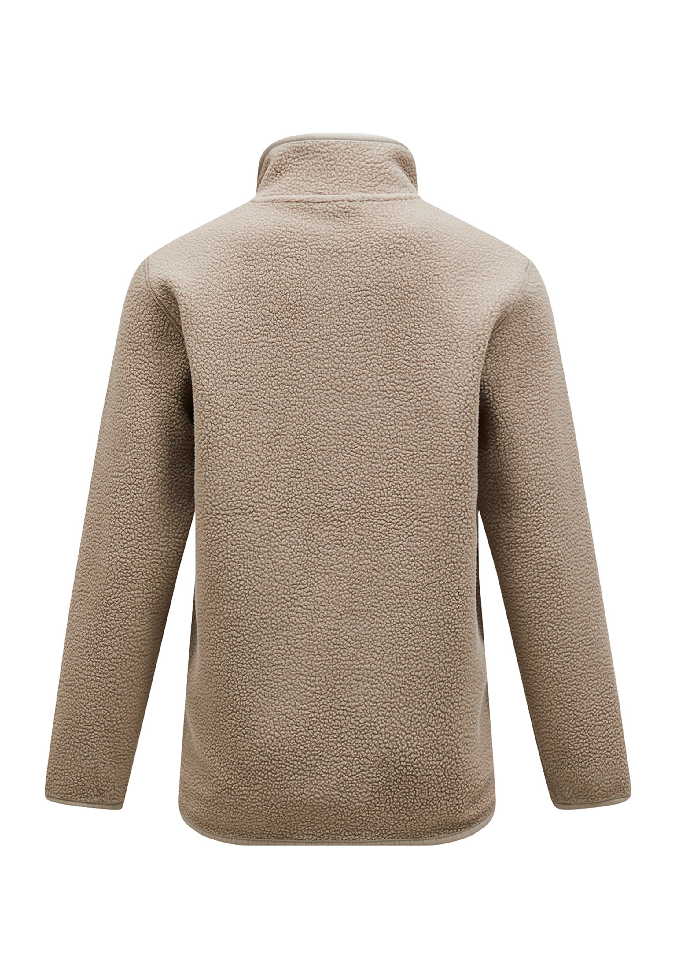 PEAK PERFORMANCE Fleecejacke Pile Zip Jacket in Braun