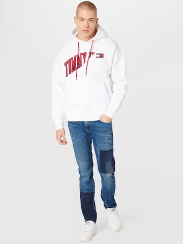 Tommy Jeans Sweatshirt & Sweatjacke in Wit
