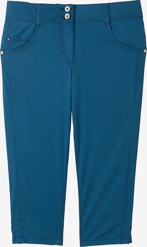 TOM TAILOR Kalhoty – modrá: přední strana
