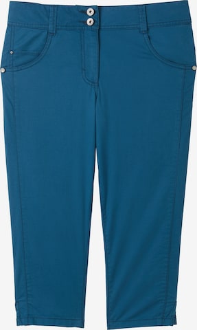 Pantalon TOM TAILOR en bleu : devant