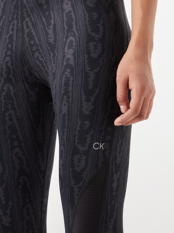 Calvin Klein Sport Skinny Sporthose in Schwarz