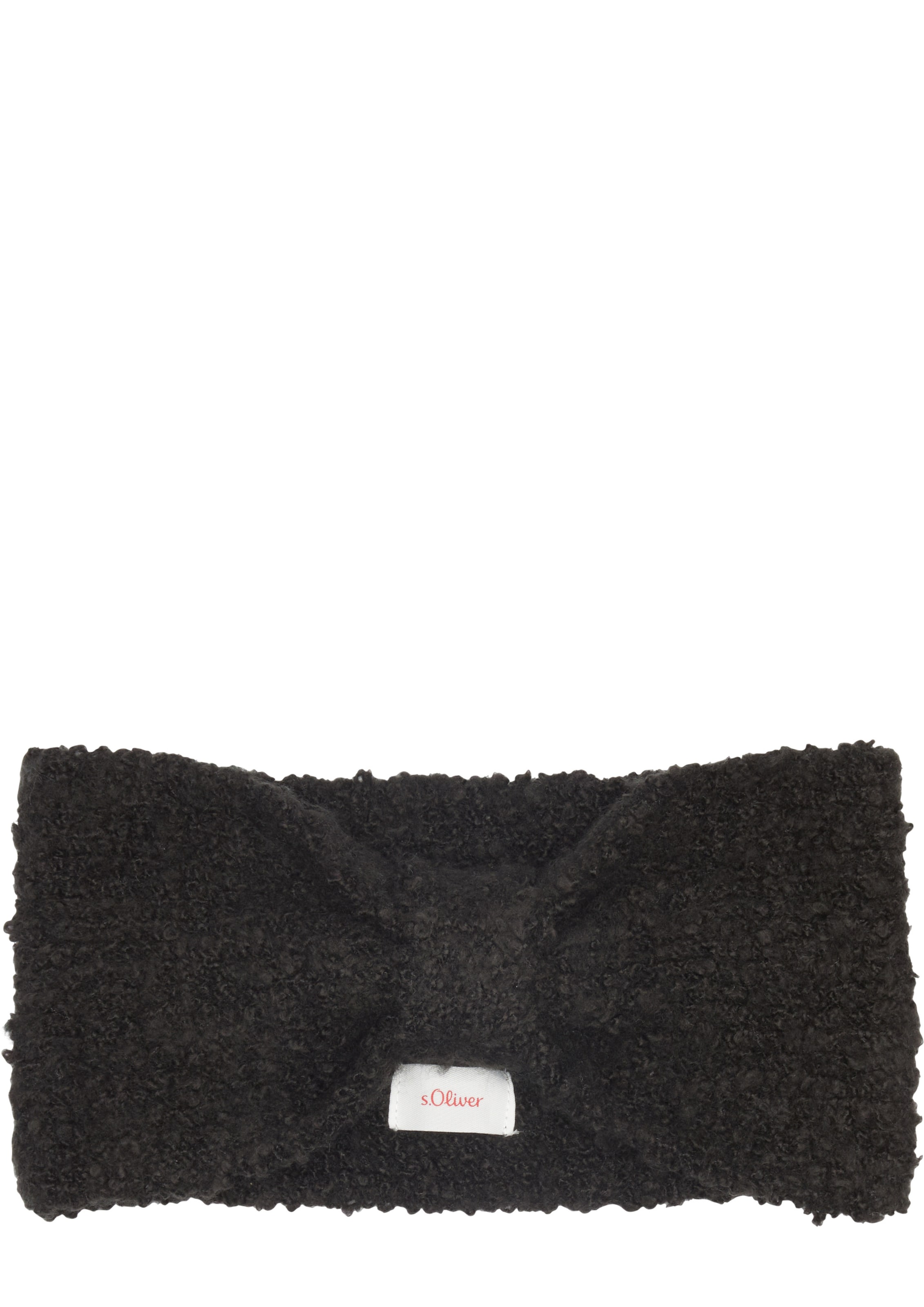 s.Oliver Headband in Black: front