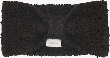 s.Oliver Headband in Black: front
