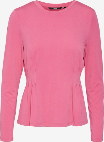 VERO MODA Shirt 'Hania' in Pink: predná strana