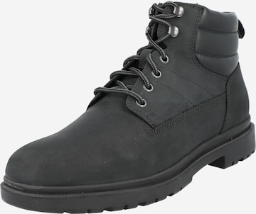 GEOX Schnürboots 'ANDALO' in Schwarz: predná strana