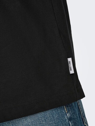Only & Sons Футболка 'ONSFRED' в Черный