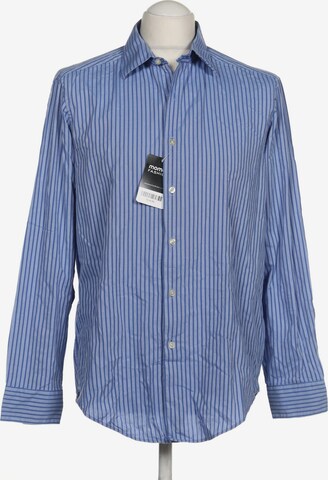 DKNY Button Up Shirt in M in Blue: front