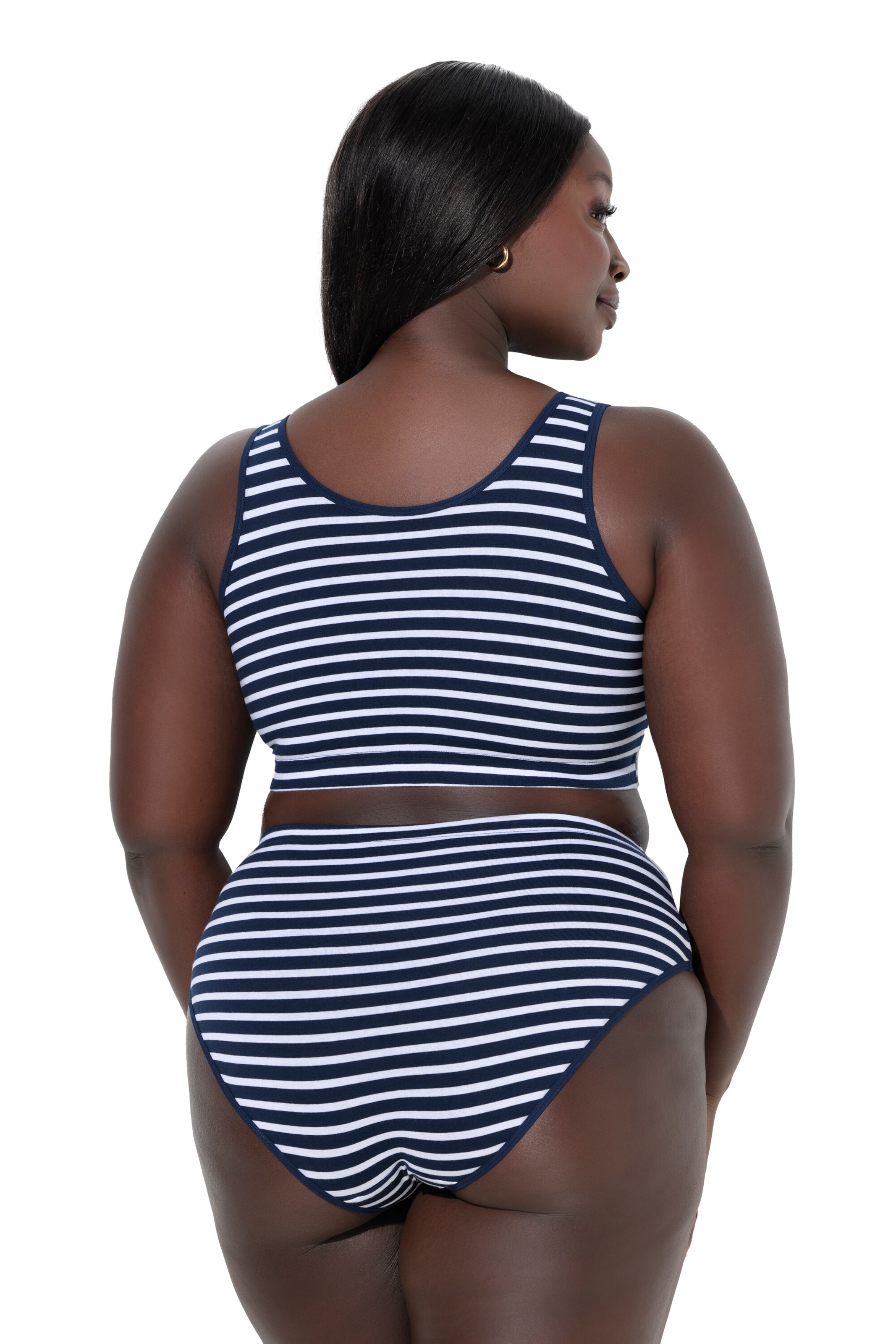 Ulla Popken Bustier BH in Blau