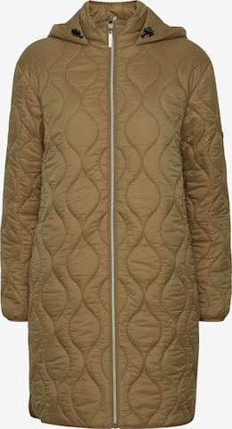 Fransa Between-Season Jacket 'Padma' in Brown: front