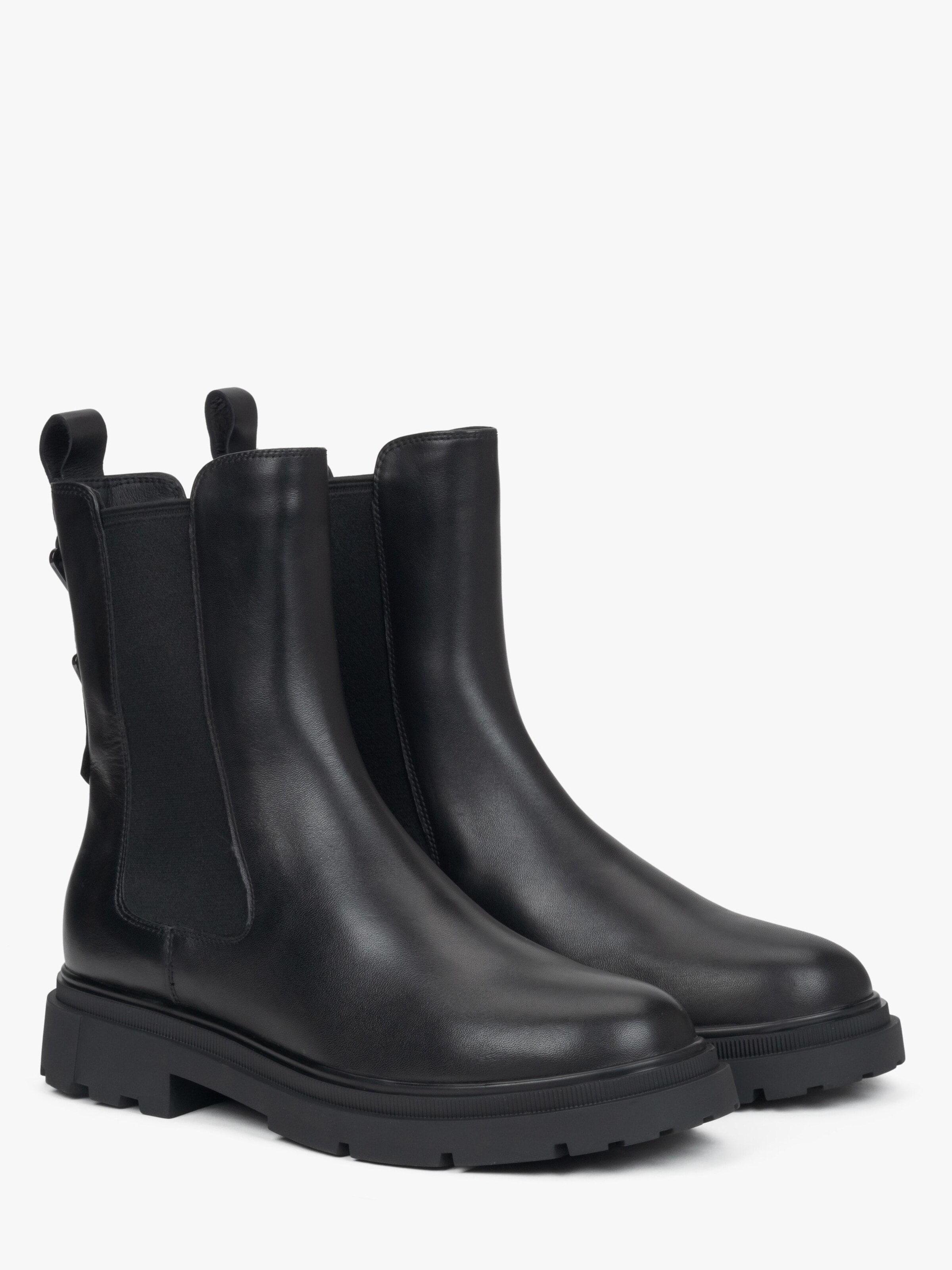 Boots chelsea '4218-73' di Estro in nero