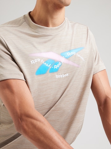 Reebok Performance shirt in Grey