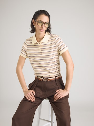 & Other Stories Poloshirt in Gelb: Vorderseite