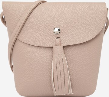 TOM TAILOR DENIM Crossbody Bag 'Ida' in Beige