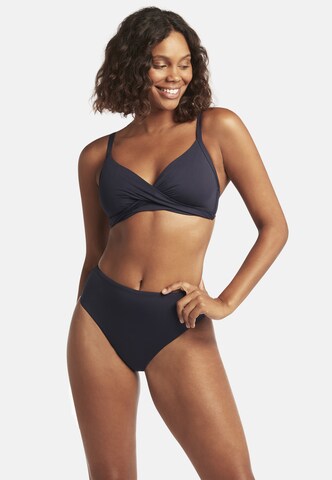 SEA LEVEL Triangel Bikinitop 'Essentials' in Blau