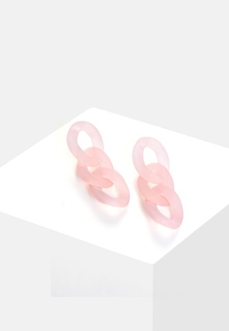 SOHI Earrings 'Ellery' in Pink