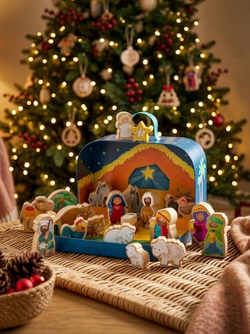 HABA Game ' Spielwelt im Koffer - Weihnachtskrippe ' in Mixed colours