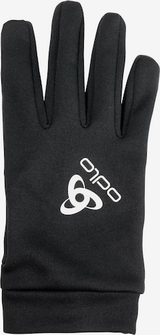 ODLO Athletic Gloves in Black
