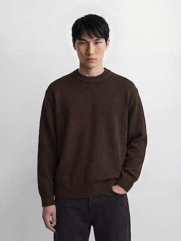 Burocs Pullover 'Knit'‌‌‌‌ in Braun
