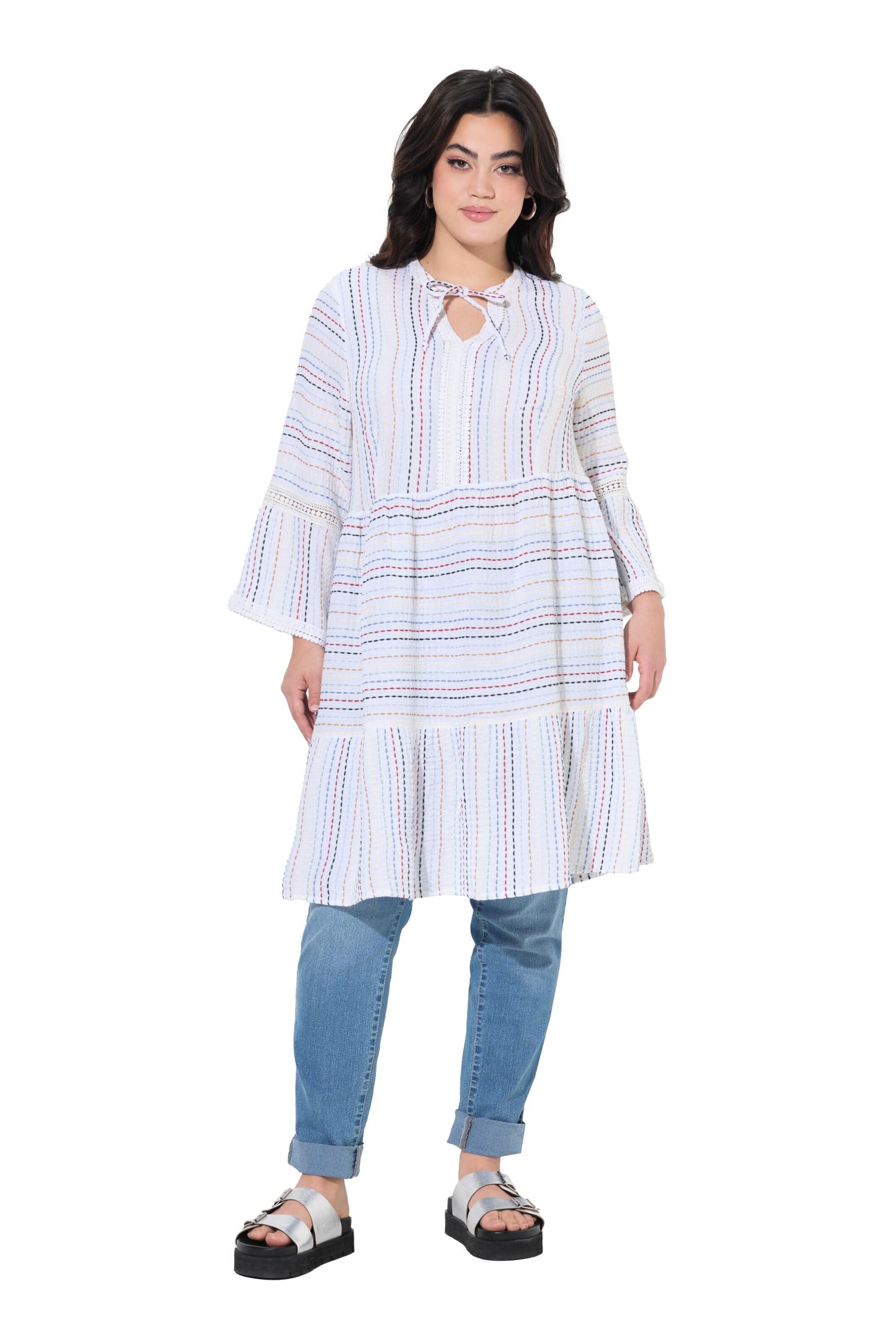 Angel of Style Tuniek in Wit: voorkant