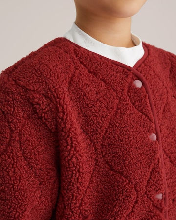 WE Fashion Демисезонная куртка в Красный
