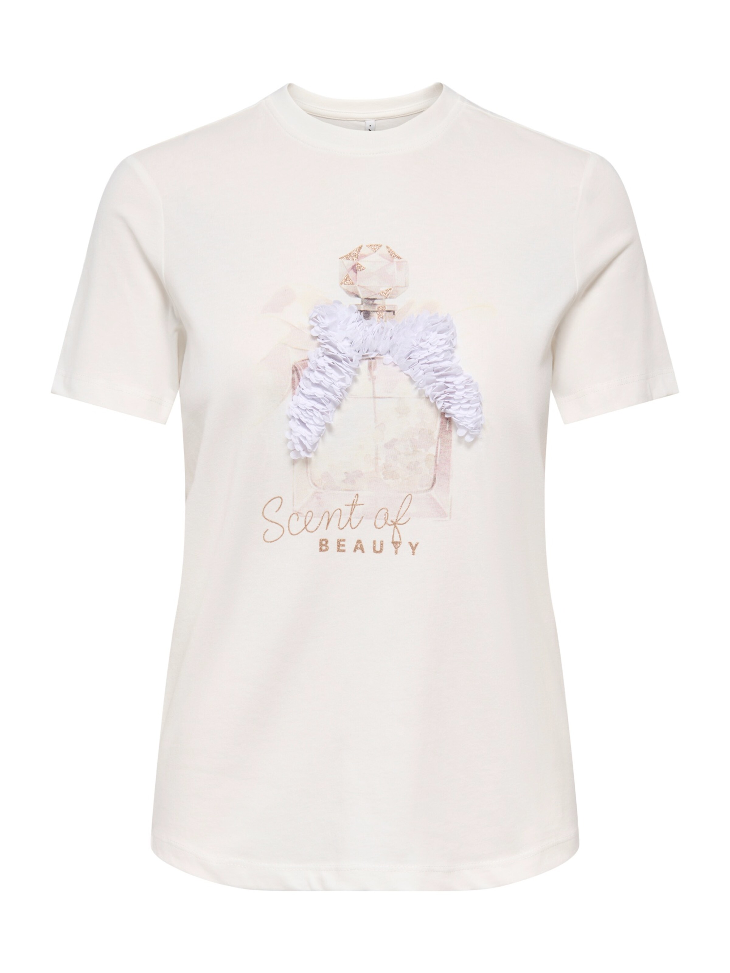 ONLY Shirt 'ONLPAULA' in XS in Gold / Rose / White / natural white, Item view