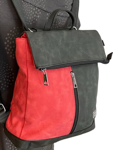 Kumixi Rucksack '2in1 Rucksacktasche' in Rot