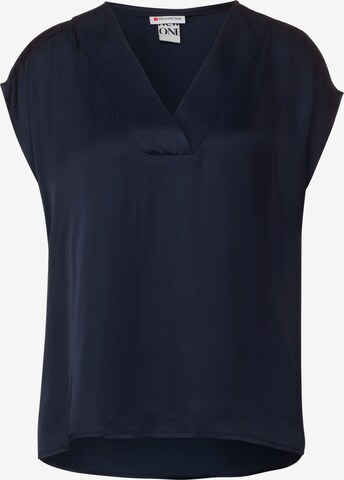 STREET ONE Blouse in Blue: front