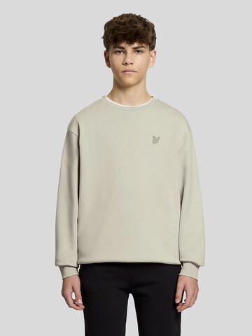 Sweat Lyle & Scott en beige : devant