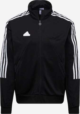 Veste de sport 'TIRO' ADIDAS SPORTSWEAR en noir : devant