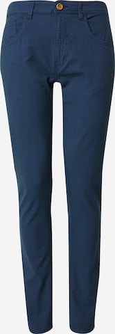 BLEND - Slimfit Pantalón chino en azul: frente