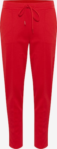 Pantalon CULTURE en rouge : devant