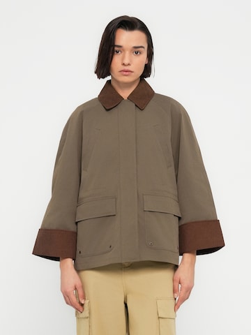 ONLY Between-season jacket 'ONLEJA ORCHID' in Grey: front