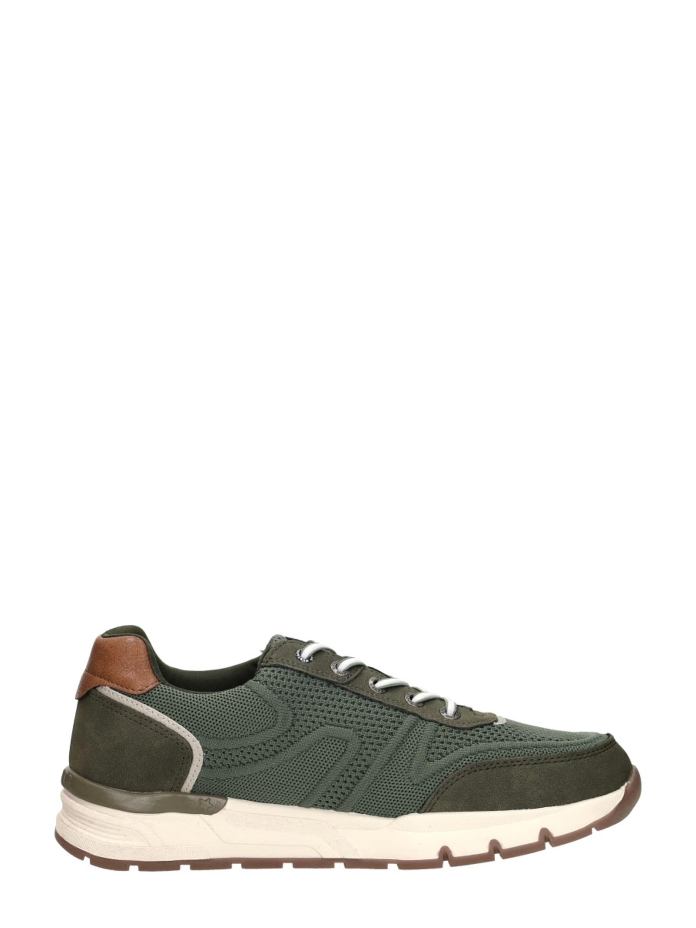 MUSTANG Sneakers laag 'Sneakers Laag' in Groen