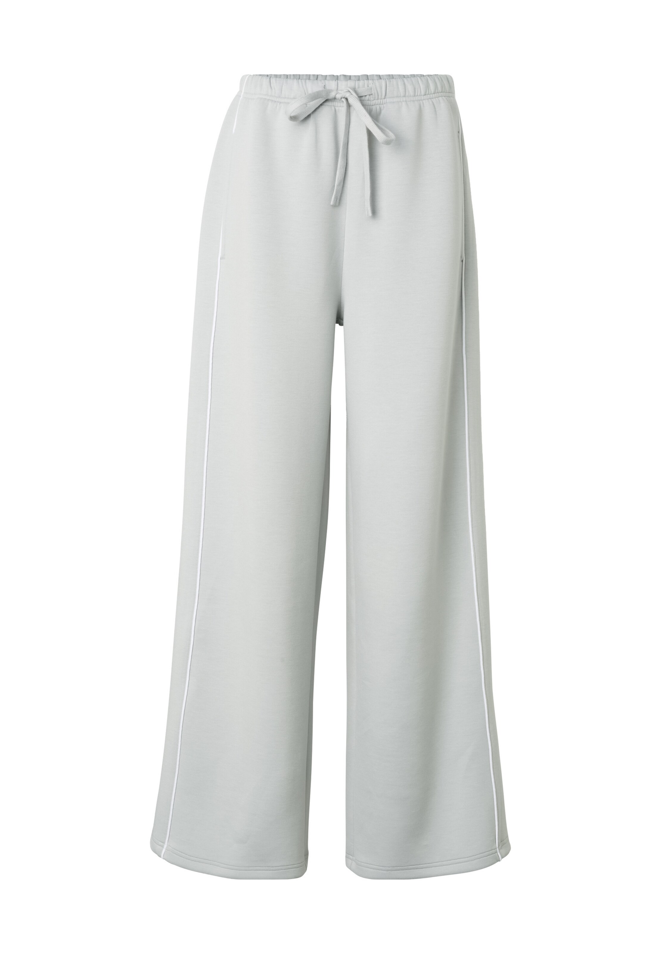 Urban Classics Wide Leg Hose in Grau: Vorderseite