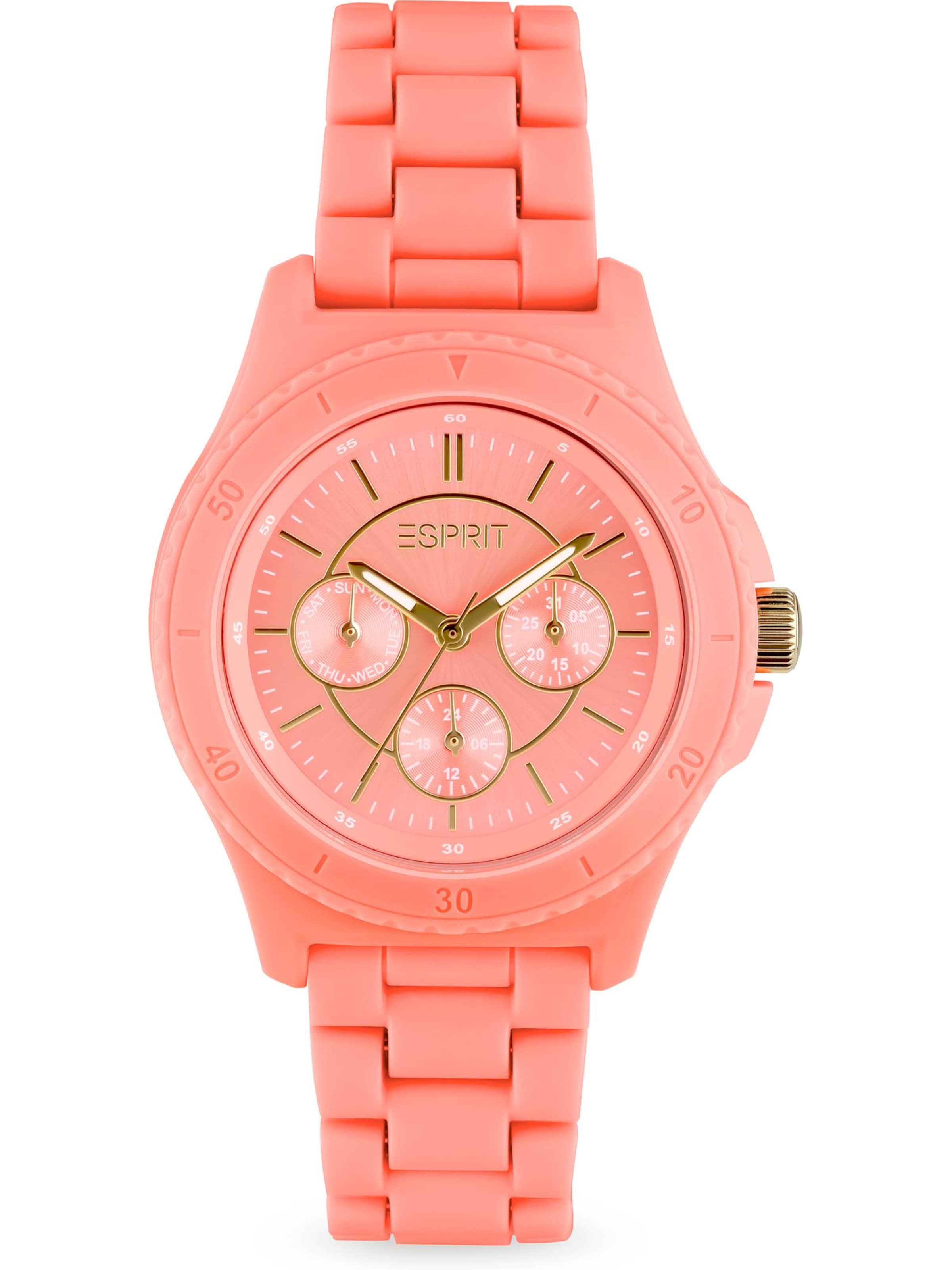 ESPRIT Uhr in Pink: Vorderseite