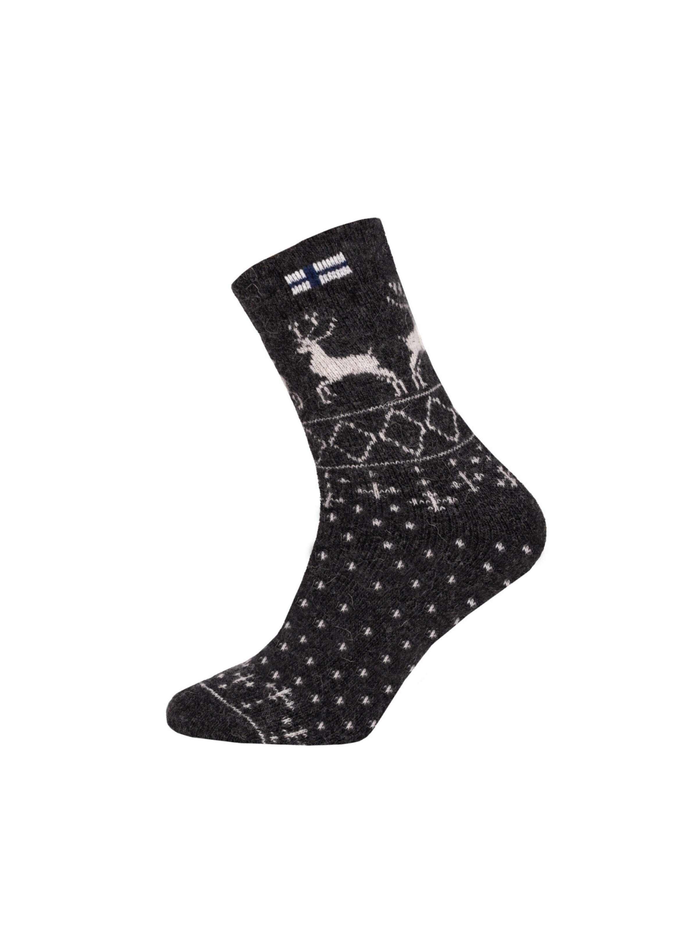 HomeOfSocks Socks 'HOS805' in Grey: front