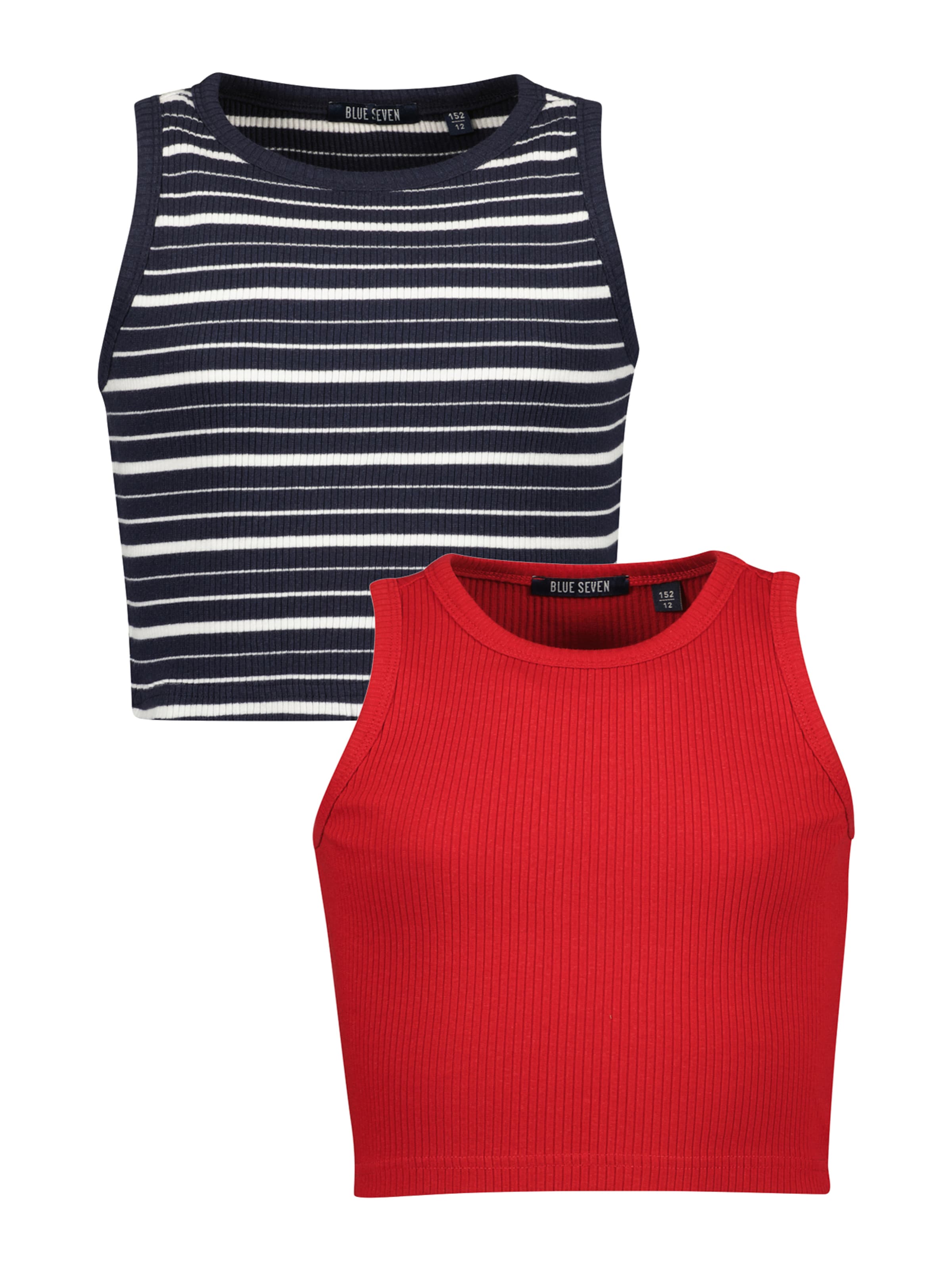 BLUE SEVEN Топ в синьо: отпред