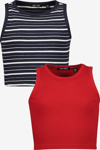 BLUE SEVEN Toppi värissä sininen: etupuoli