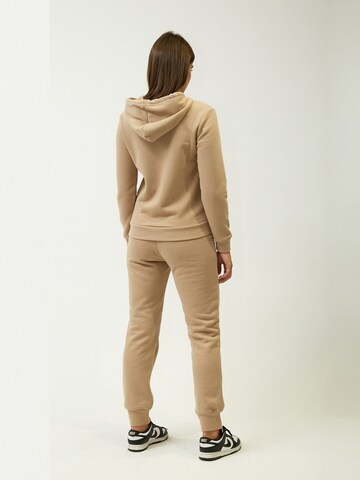 Influencer Sweat jacket in Beige