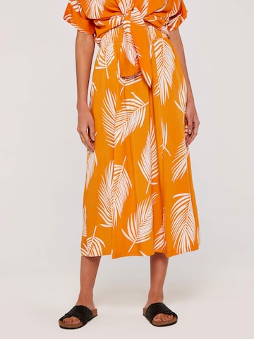 Apricot Rok in Oranje: voorkant