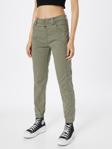 Gang Flared Pants 'Raffaela' in Green: front