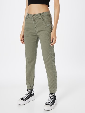 Gang Tapered Jeans 'Raffaela' in Green: front